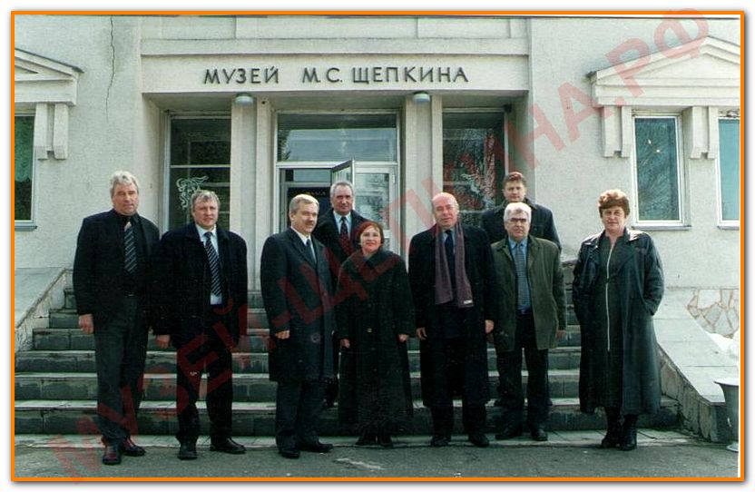Министр культуры РФ М.Е. Швыдкой в музее. 2003г.